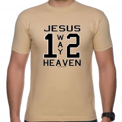 T-schirt Jesus Way Heaven...